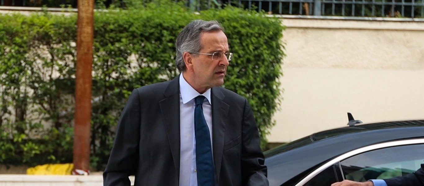 Δίδυμο... «δυναμίτης»: Αντώνης Σαμαράς και Γιώργος Τσαλίκης «τα ήπιαν» μαζί στο Λουτράκι (φωτο)